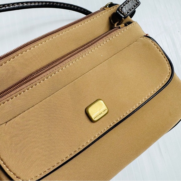 Jones New York Tan and Black Mini Crossbody Bag - Picture 5 of 7